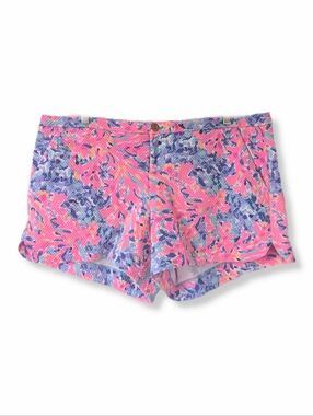 Lilly Pulitzer Women's Adie Colorful Textured Casual Shorts